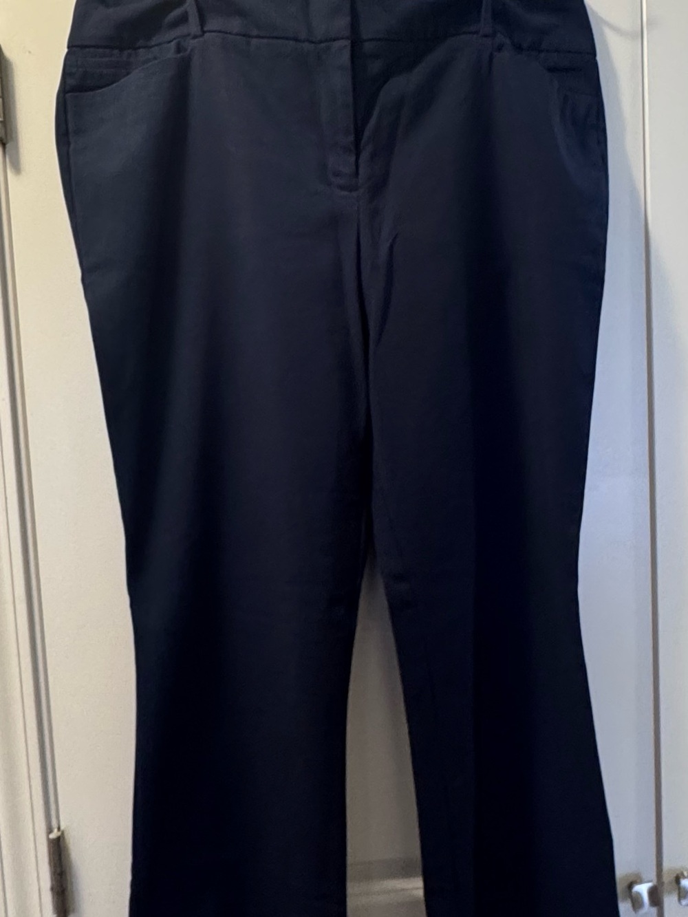 Classic Navy Boot Cut Pants
